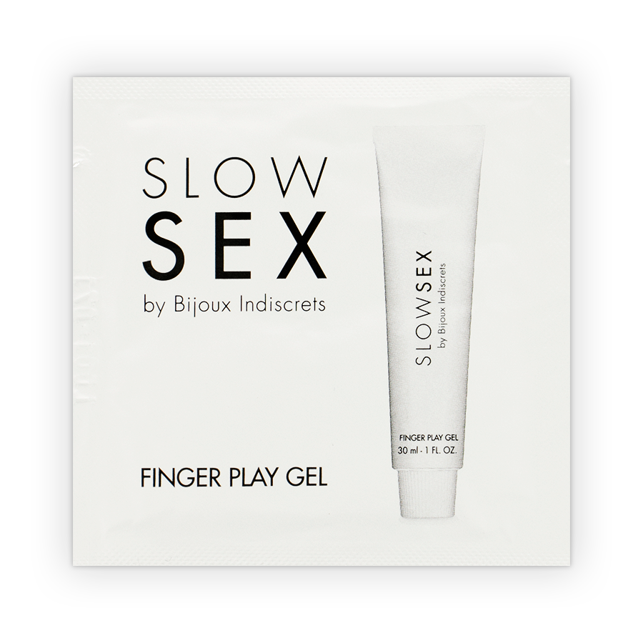 BIJOUX - SLOW SEX MASSAGE GEL WITH FINGER PLAY SINGLE DOSE