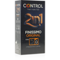 CONTROL - FINISIMO DUO + LUBRIFICANTE 6 UNIDADES