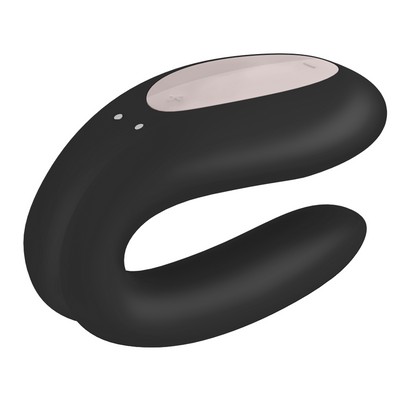 SATISFYER - DOUBLE JOY CON APP MORADO