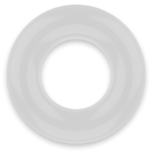 POWERING - ANEL PARA PÊNIS SUPER FLEXÍVEL E RESISTENTE 3,8CM PR04 TRANSPARENTE