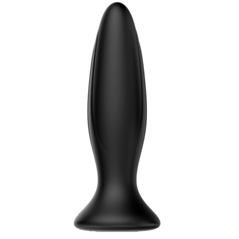 MR PLAY - RECHARGEABLE BLACK VIBRATOR ANAL PLUG