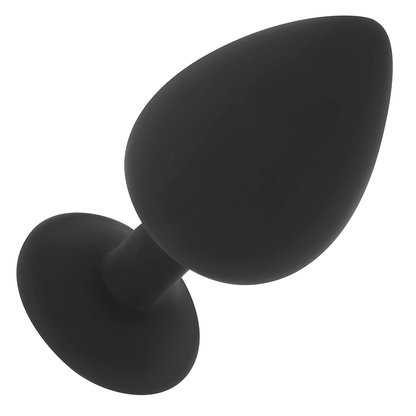 OHMAMA - PLUG ANAL DE SILICONE DIAMANTE TAMANHO S 7 CM