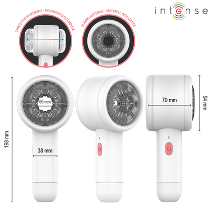 INTENSE - GRIFFIN MASTURBATOR COM EMPUXO AVANÇADO - Infernum Store