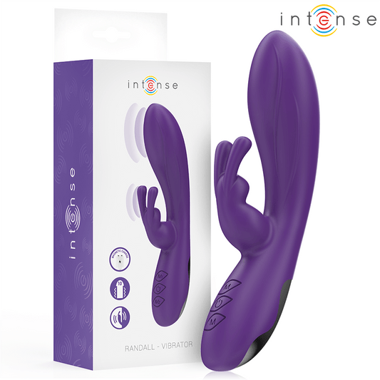 INTENSE - RANDALL RABBIT VIBRATOR 10 VIBRATIONS PURPLE - Infernum Store