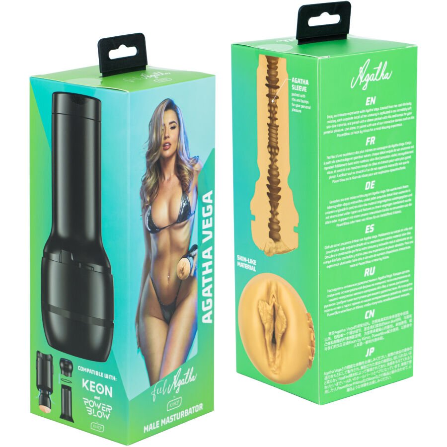 KIIROO - COLEÇÃO FEEL AGATHA VEGA MASTURBADOR STARS - Infernum Store