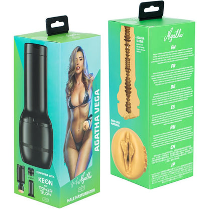 KIIROO - COLEÇÃO FEEL AGATHA VEGA MASTURBADOR STARS - Infernum Store