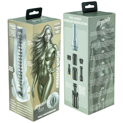 KIIROO - FEEL ARGENTA KIROS COLEÇÃO DE ESTRELAS PARA MASTURBAÇÃO - Infernum Store