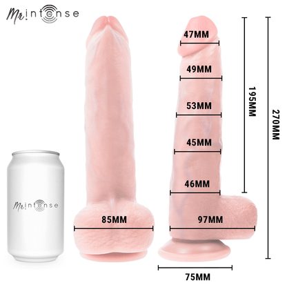 MR INTENSE - NEESON DILDO 27 CM - Ø - 5,6 CM - Infernum Store