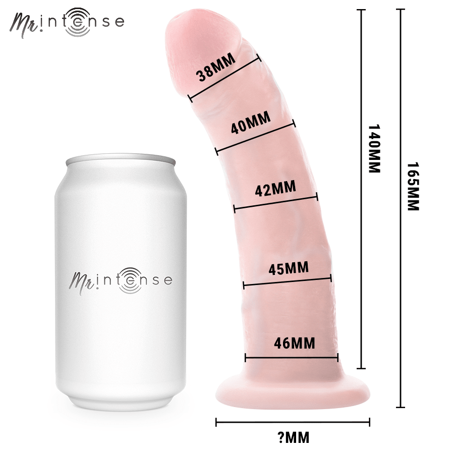 MR INTENSE - PEQUENO DILDO TERENCE 16,5 CM - Ø - 4,6 CM - Infernum Store