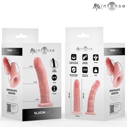 MR INTENSE - PEQUENO DILDO TERENCE 16,5 CM - Ø - 4,6 CM - Infernum Store