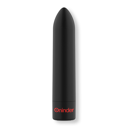 ONINDER - BERLIN BULLET VIBRADOR PRETO 9 MODOS 8,5 X 2 CM - APLICATIVO GRATUITO - Infernum Store