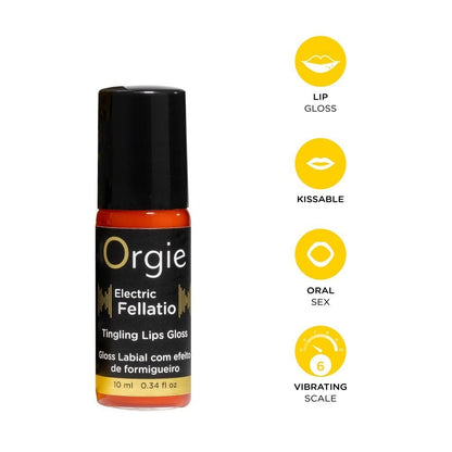 ORGIE ELECTRIC FELLATIO LIPGLOSS 10ML - Infernum Store