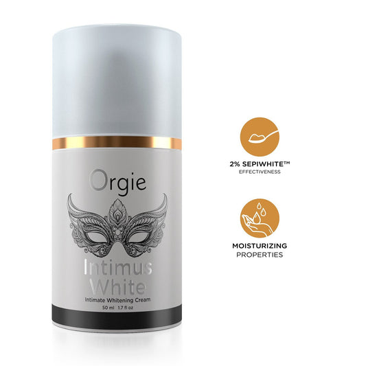 ORGIE INTIMUS WHITE INTIMATE LIGHTENING CREAM 50ML - Infernum Store