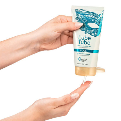 ORGIE LUBE TUBE COOL WATERBASED LUBRICANT WITH A COOLING EFFECT 150ML - Infernum Store