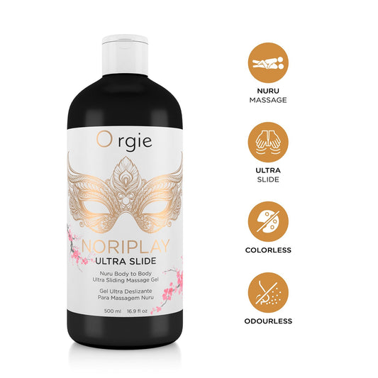 ORGIE NORIPLAY ULTRA SLIDE MASSAGE GEL 500ML - Infernum Store