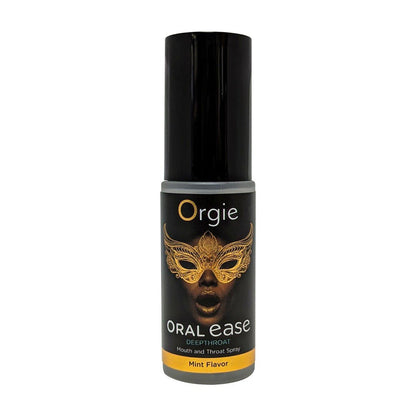 ORGIE ORAL EASE DEEPTHROAT MOUTH AND THROAT SPRAY MINT FLAVOUR 15ML - Infernum Store