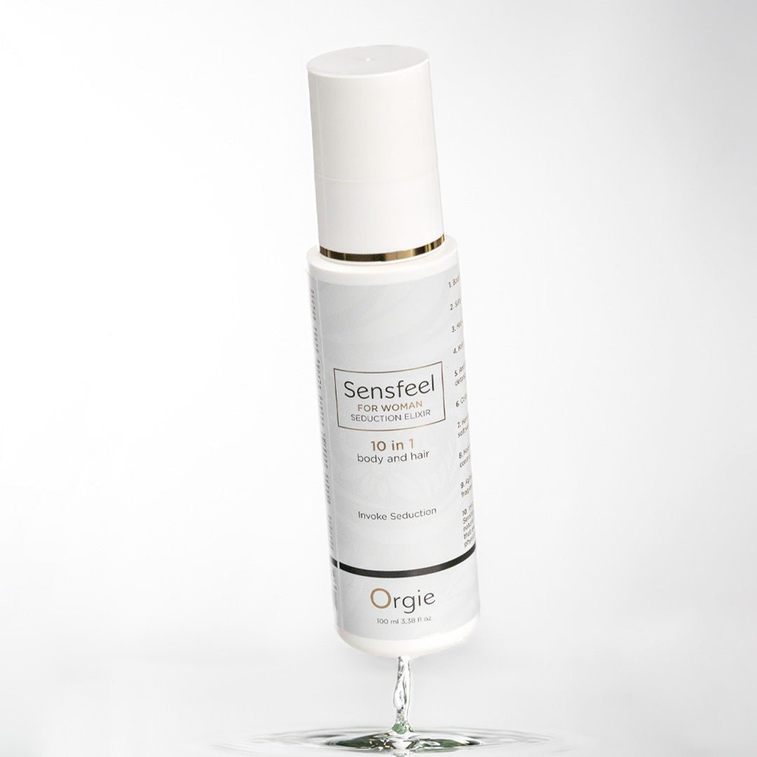 ORGIE SENSFEEL HAIR AND BODY LOTION 10 IN 1 WITH PHEROMONES FOR WOMAN 100ML - Infernum Store