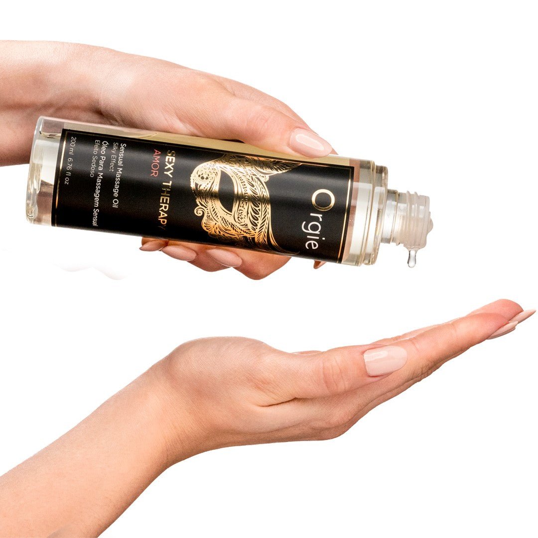 ORGIE SEXY THERAPY AMOR MASSAGE OIL 200ML - Infernum Store