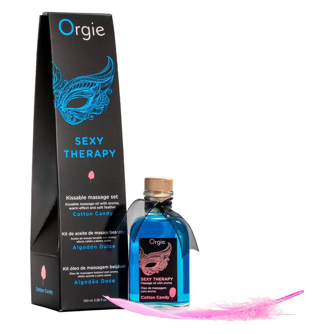 ORGIE SEXY THERAPY LIPS MASSAGE KIT COTTON CANDY 100ML - Infernum Store