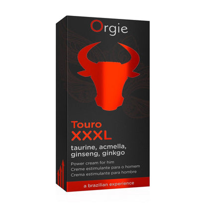 ORGIE TOURO XXXL ERECTION CREAM 15ML - Infernum Store