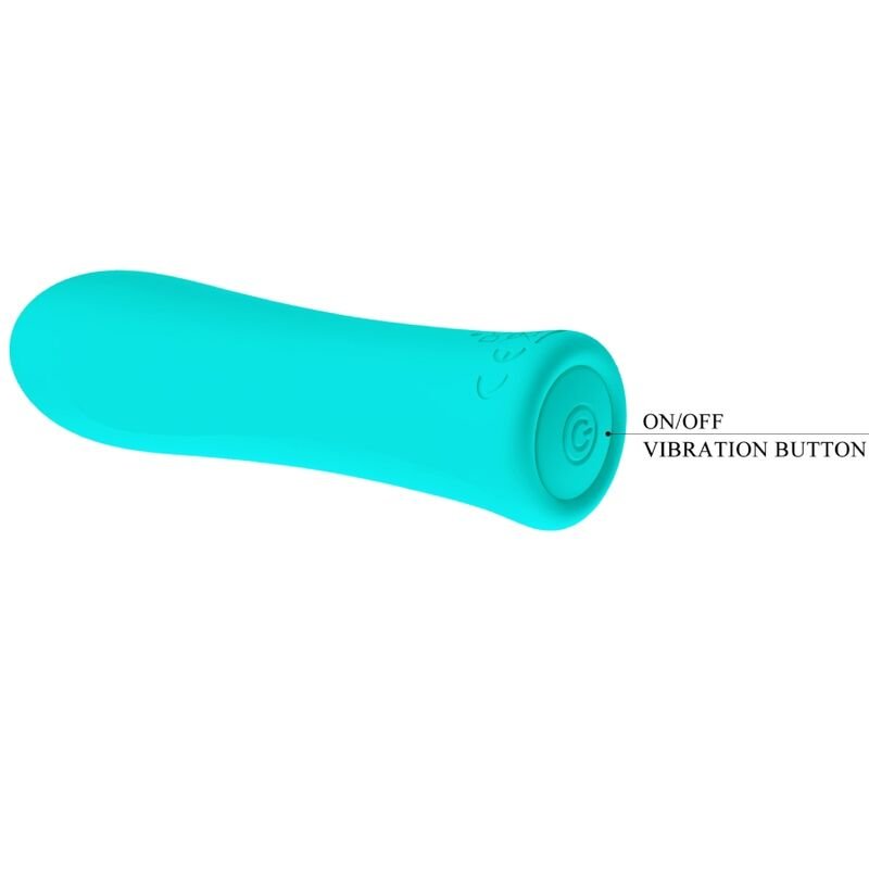 PRETTY LOVE - ALFREDA SUPER POWER VIBRATOR AQUA GREEN - Infernum Store
