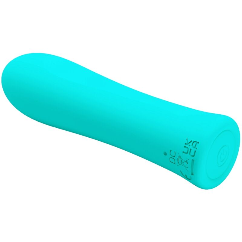 PRETTY LOVE - ALFREDA SUPER POWER VIBRATOR AQUA GREEN - Infernum Store