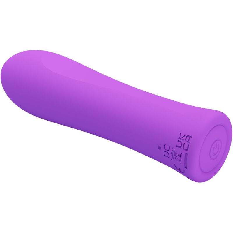 PRETTY LOVE - ALFREDA SUPER POWER VIBRATOR AQUA PURPLE - Infernum Store