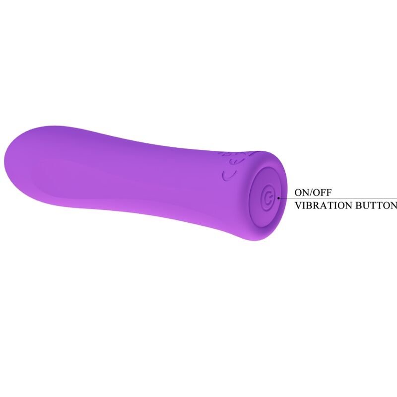PRETTY LOVE - ALFREDA SUPER POWER VIBRATOR AQUA PURPLE - Infernum Store