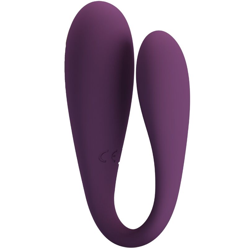 PRETTY LOVE - AUGUST VIBRADOR DE PRAZER DUPLO GLOBAL REMOTO - Infernum Store