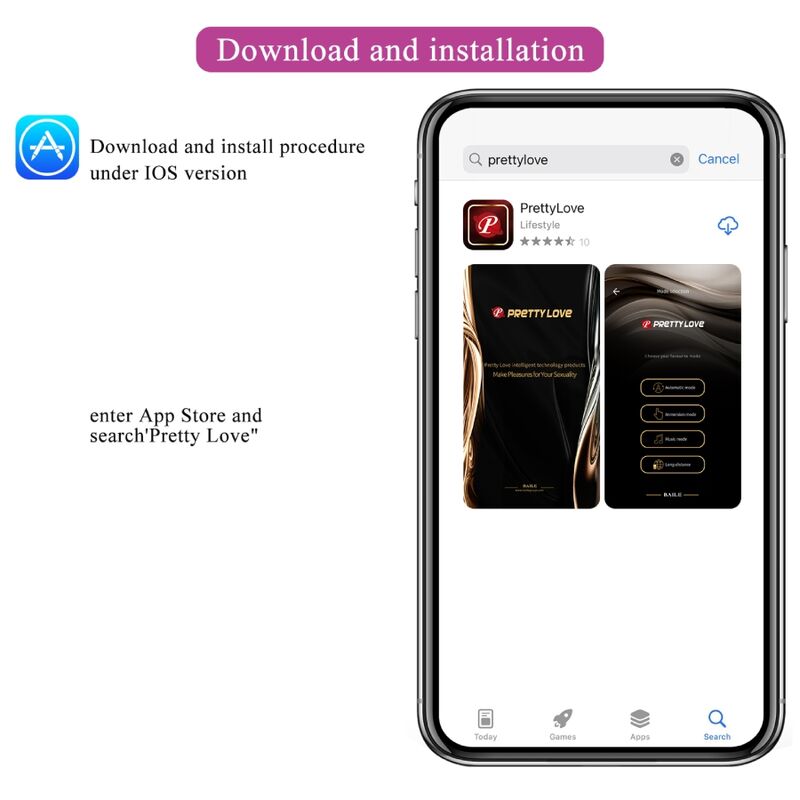 PRETTY LOVE - CATALINA VIBRADOR APP CONTROLE REMOTO ROXO - Infernum Store