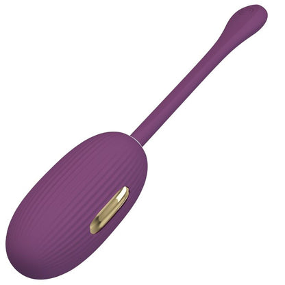 PRETTY LOVE - DOREEN PURPLE RECHARGEABLE VIBRATING EGG - Infernum Store