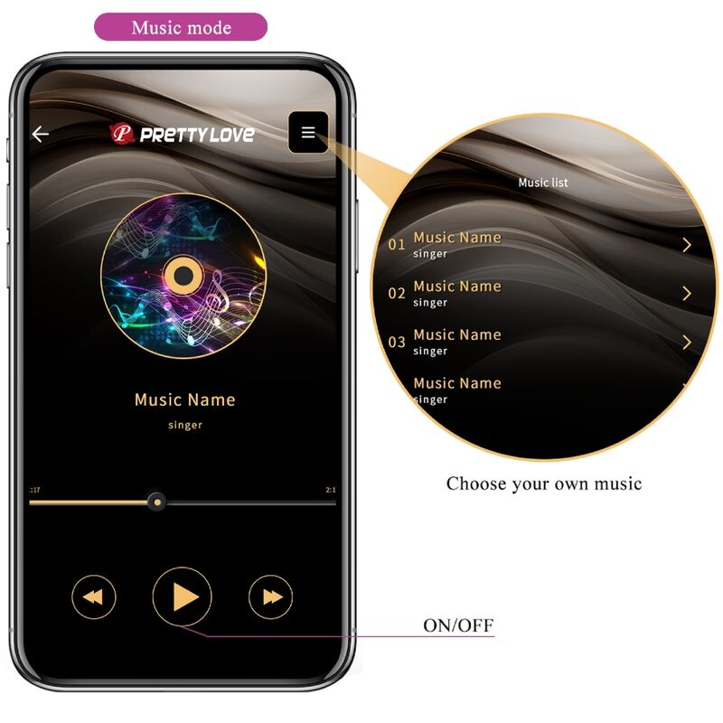 PRETTY LOVE - ELVIRA KEGEL BALLS APP CONTROLE REMOTO ROXO - Infernum Store