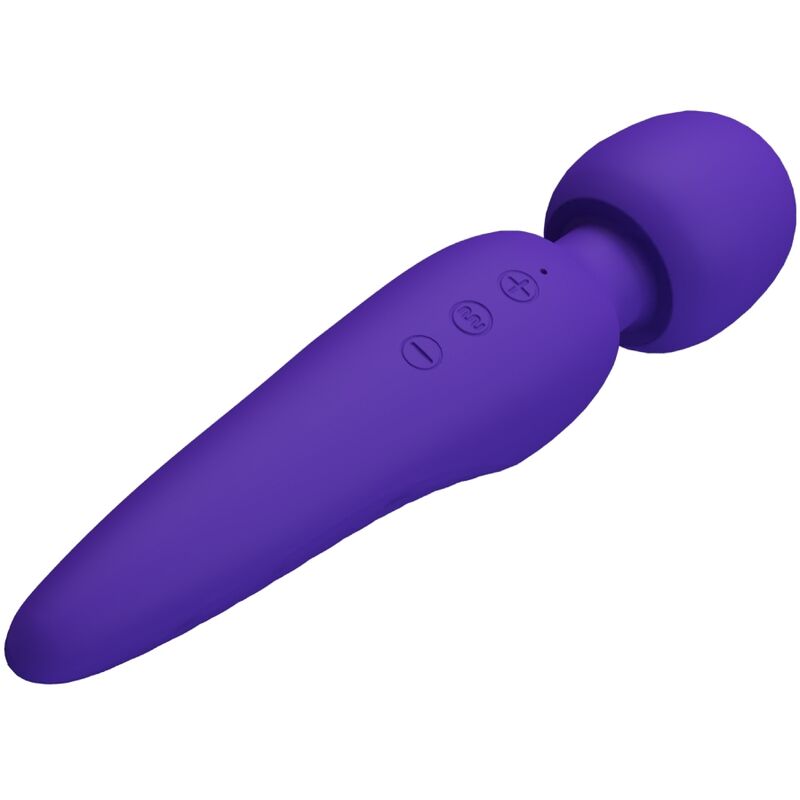 PRETTY LOVE - MAREDITH MASSAGER 12 MODOS DE VIBRAO ROXO - Infernum Store