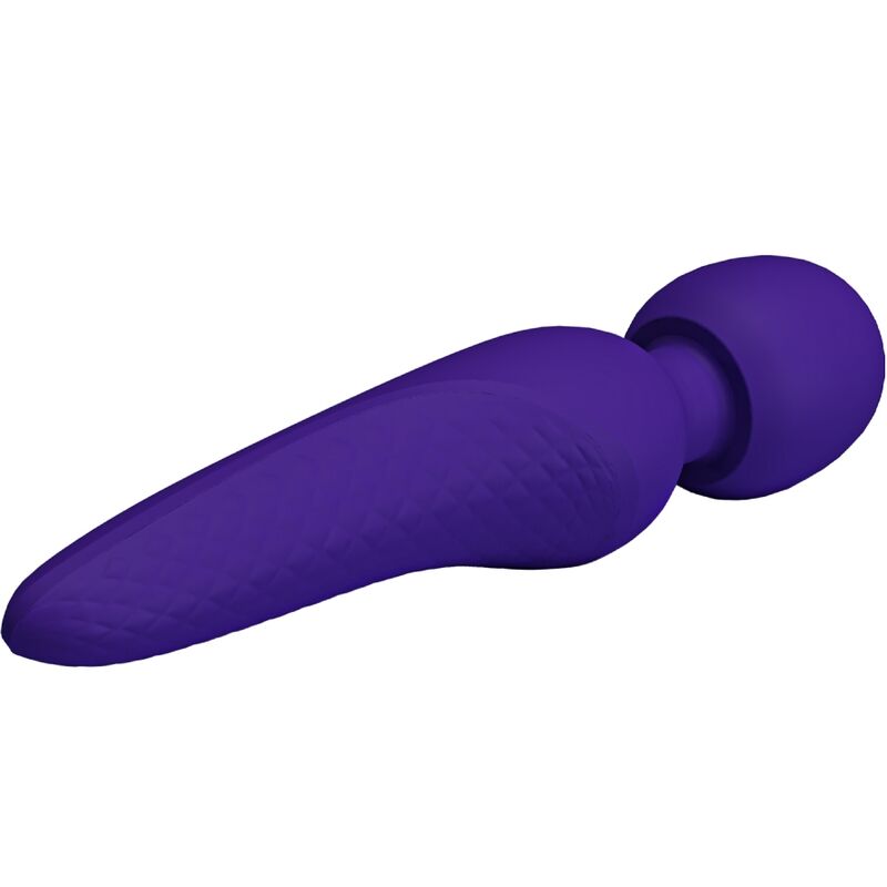 PRETTY LOVE - MAREDITH MASSAGER 12 MODOS DE VIBRAO ROXO - Infernum Store