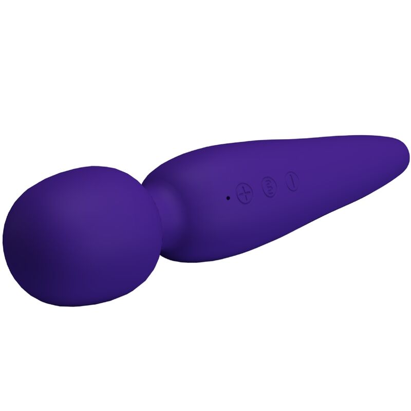 PRETTY LOVE - MAREDITH MASSAGER 12 MODOS DE VIBRAO ROXO - Infernum Store