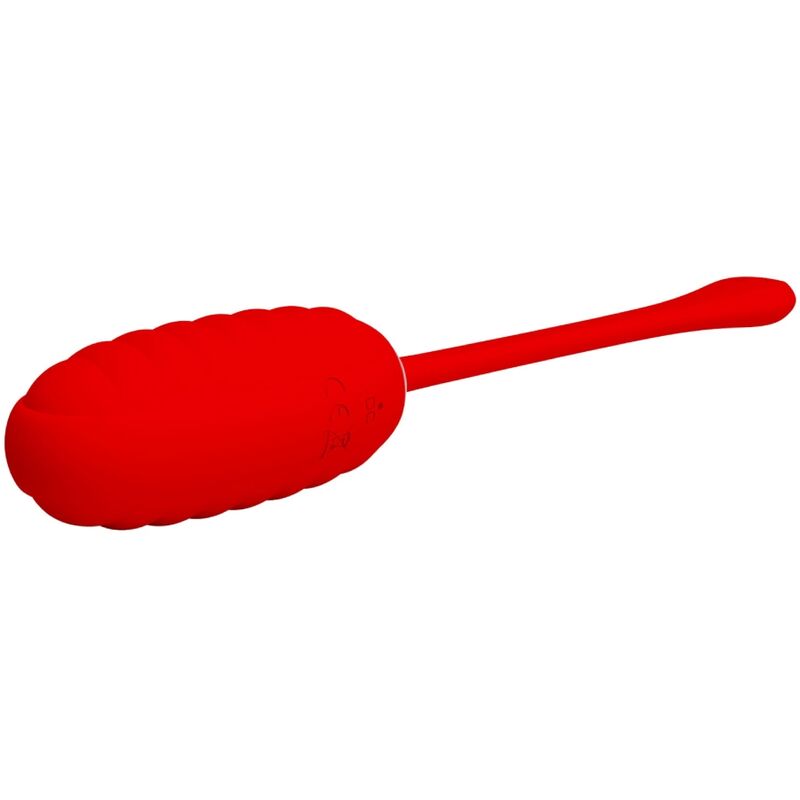 PRETTY LOVE - OVO VIBRATÓRIO RECARREGVEL KIRK VERMELHO - Infernum Store