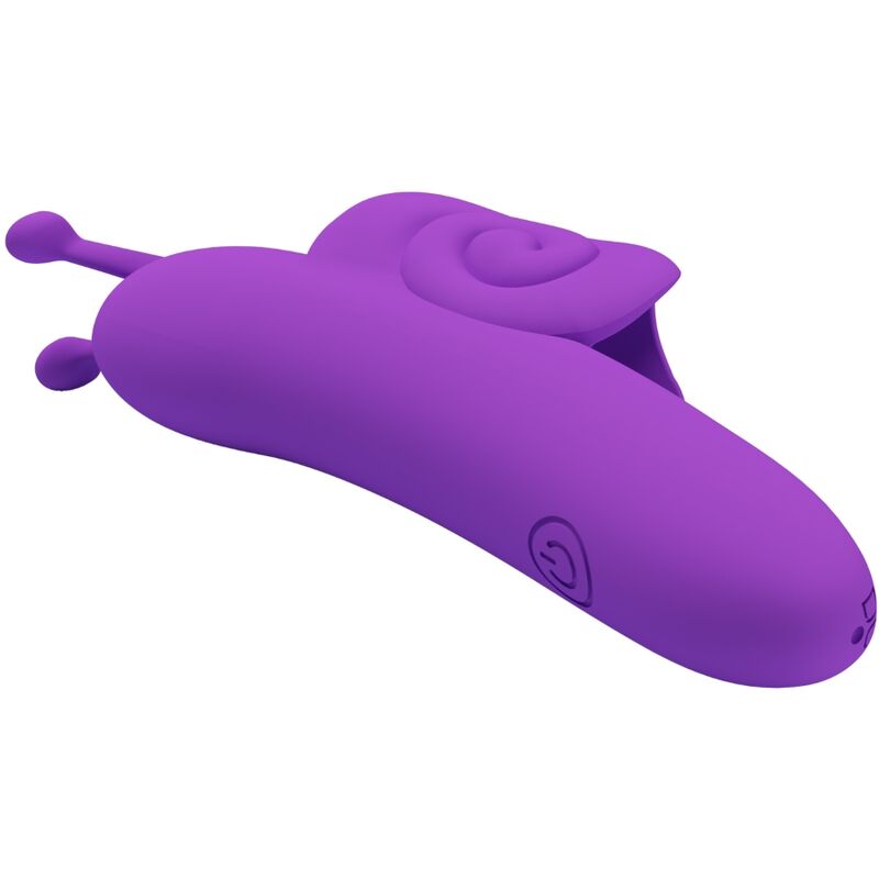 PRETTY LOVE - SNAIL POWERFUL PURPLE FINGER STIMULATOR - Infernum Store