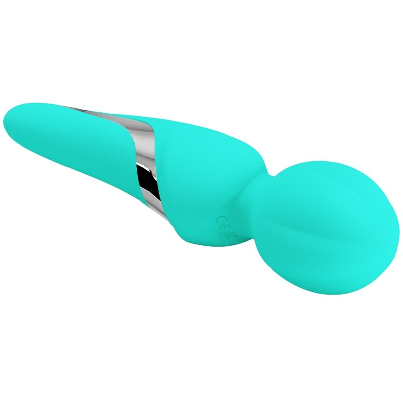 PRETTY LOVE - WALTER VIBRATOR WAND AQUA GREEN - Infernum Store