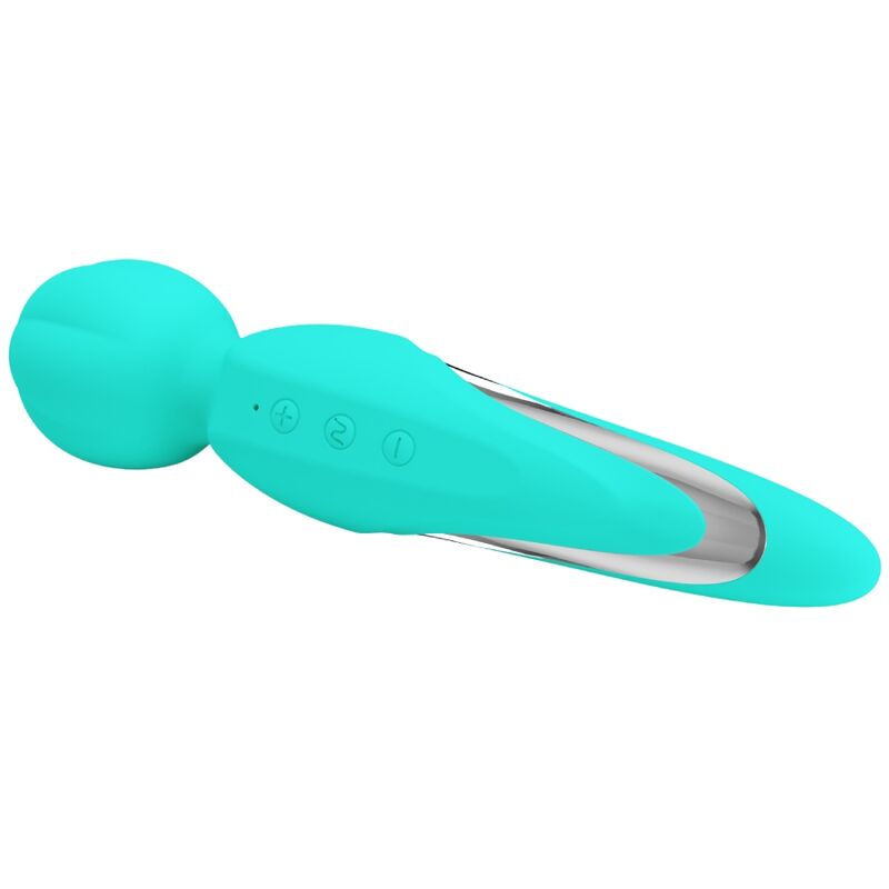 PRETTY LOVE - WALTER VIBRATOR WAND AQUA GREEN - Infernum Store