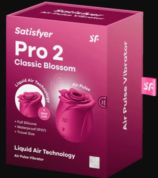 SATISFYER PRO 2 CLASSIC BLOSSOM CLIT SUCKER