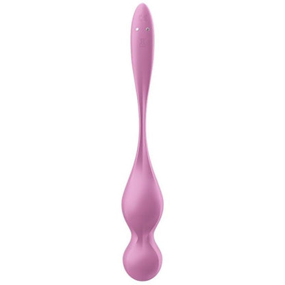 SATISFYER - BOLAS DE KEGEL VIBRANTES LOVE BIRDS ROSA - Infernum Store