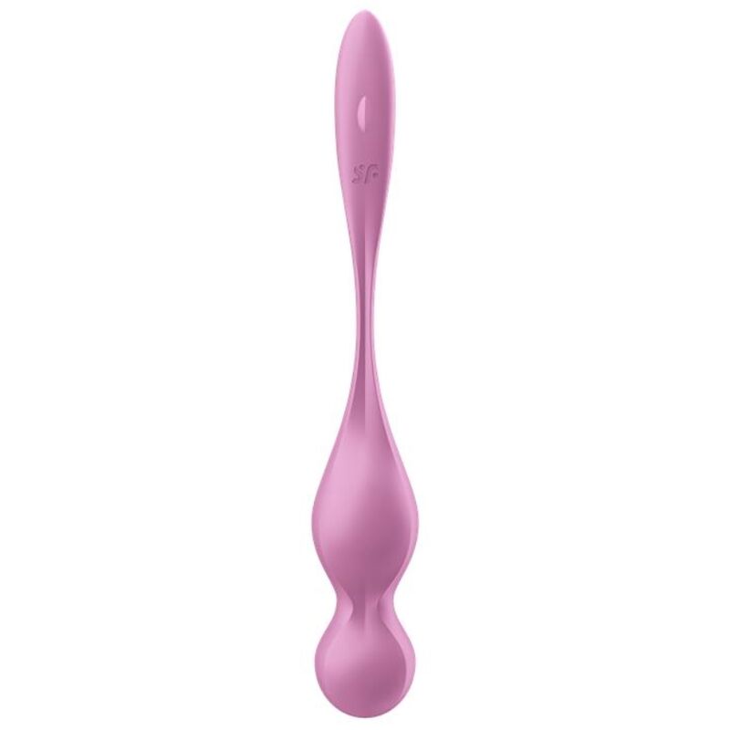 SATISFYER - BOLAS DE KEGEL VIBRANTES LOVE BIRDS ROSA - Infernum Store