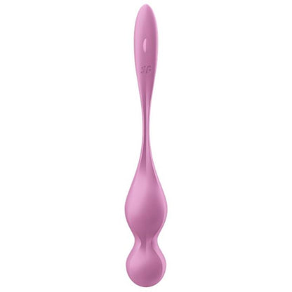SATISFYER - BOLAS DE KEGEL VIBRANTES LOVE BIRDS ROSA - Infernum Store