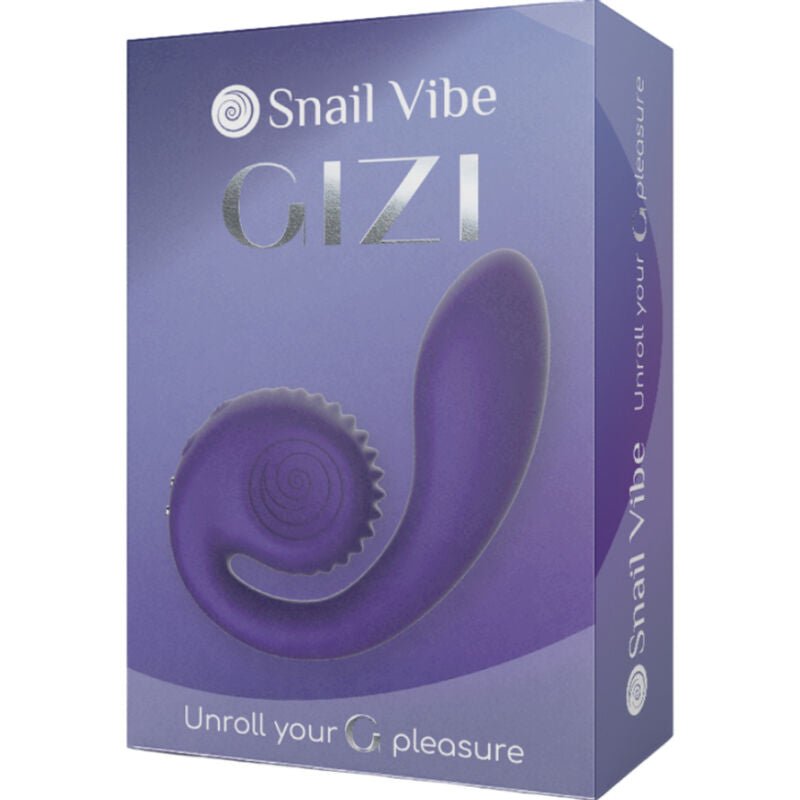 SNAIL VIBE - ESTIMULADOR DUPLO GIZI VIOLETA - Infernum Store