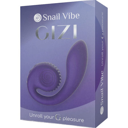 SNAIL VIBE - ESTIMULADOR DUPLO GIZI VIOLETA - Infernum Store