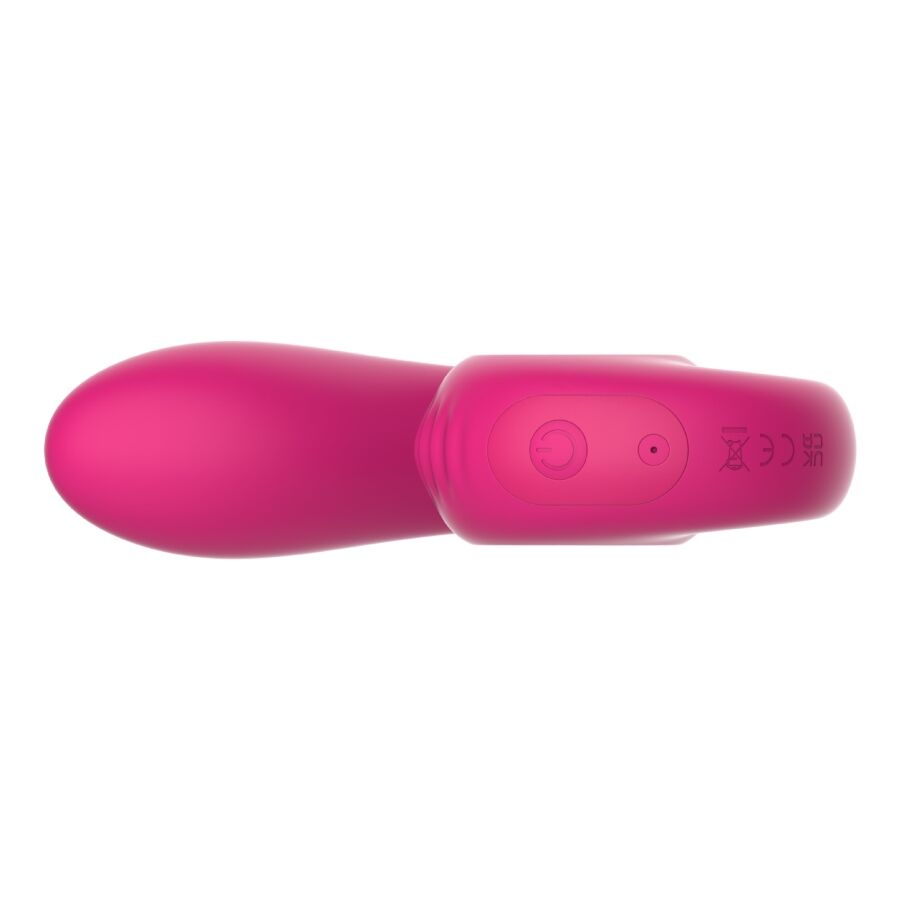 SNAIL VIBE - GIZI LITE VIBRADOR ROSA DUPLO PARA PONTO G E CLITÓRIS - Infernum Store